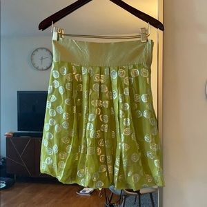 NWT Catherine Malandrino Silk Skirt sz 0